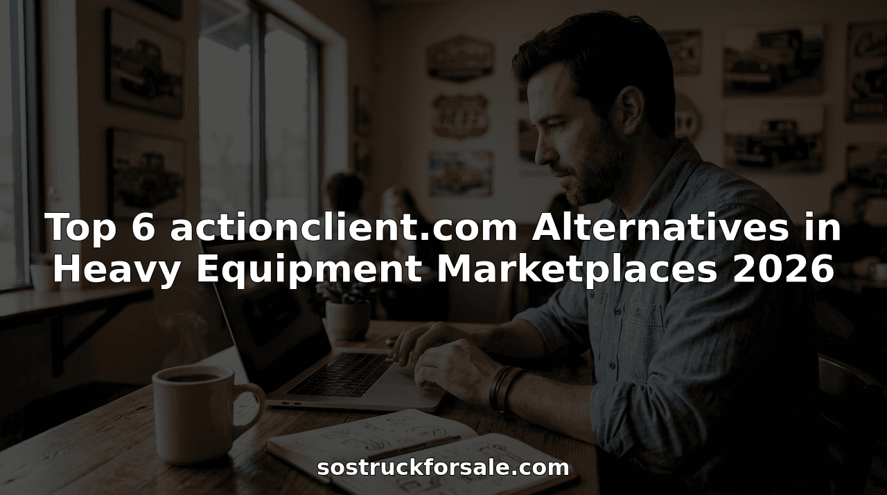 Top 6 actionclient.com Alternatives in Heavy Equipment Marketplaces 2026