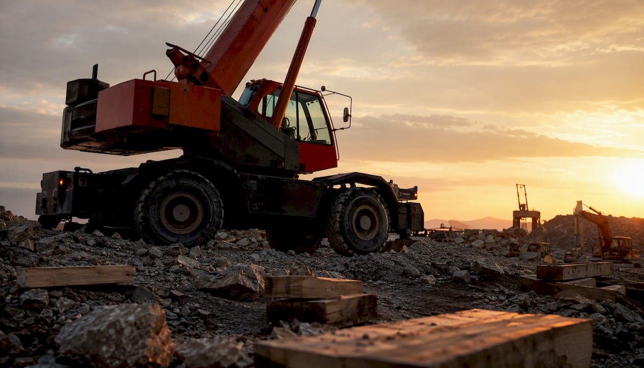 Rough Terrain Cranes: What They Are and How They Work
