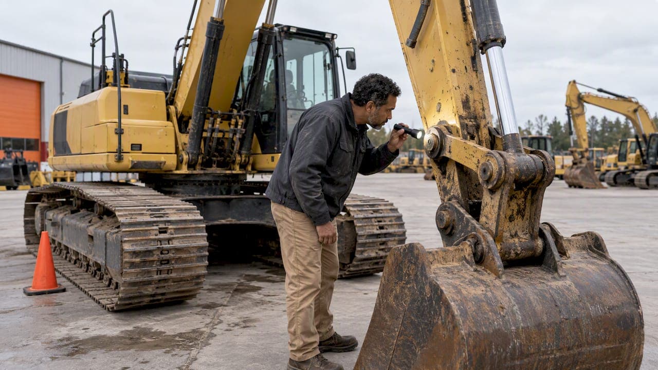 Used Excavator Inspection: A Buyer's Walkaround Guide